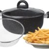 Platinum Frituurpan/ Friteuse - RVS - 24 Cm - 6.6L -Keuken Benodigdheden Winkel 1200x653 3