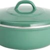 Lite-Body - Magnus Braadpan 24cm/2,5 L Met Deksel- Emaille- Olijf Groen - Inductie -Keuken Benodigdheden Winkel 1200x665 3