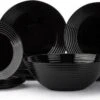 Luminarc Harena Serviesset - Zwart - 19-delig - 6 Persoons 1 Luminarc Harena Serviesset - Zwart - 19-delig - 6 Persoons -Keuken Benodigdheden Winkel 1200x676 3