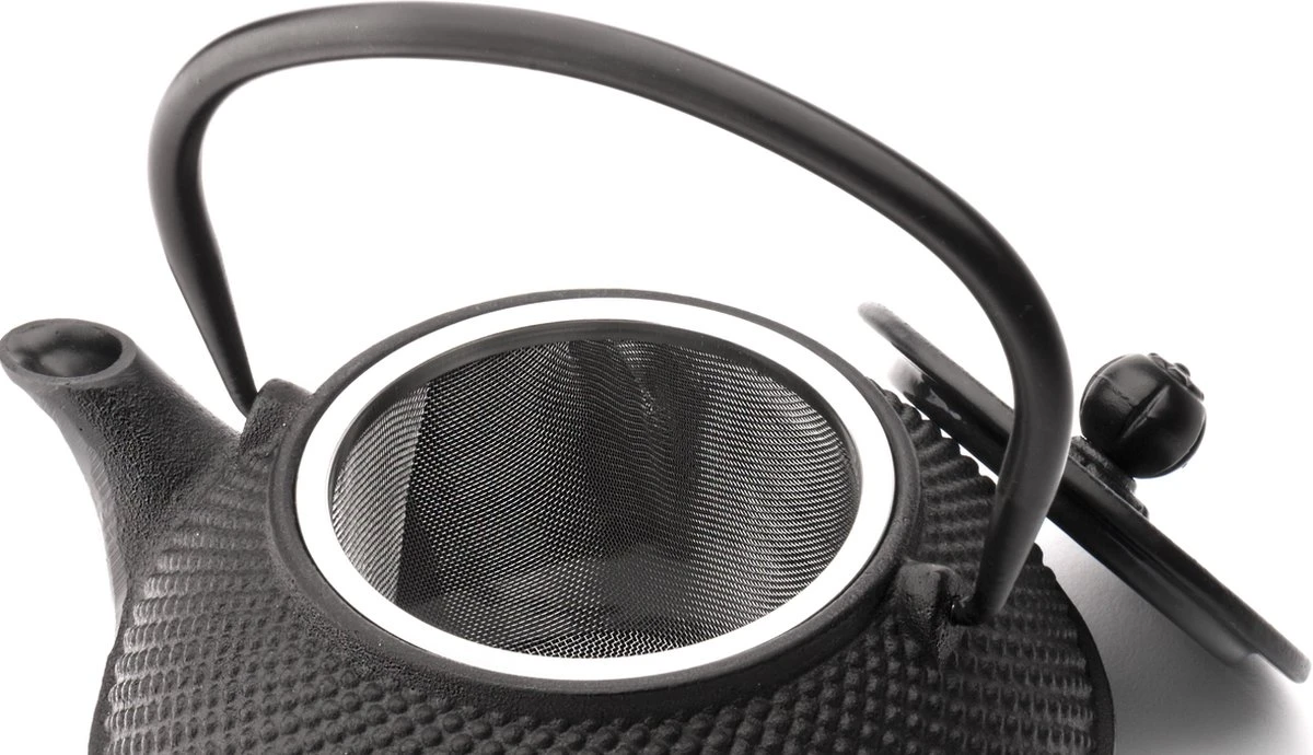 Bredemeijer - Theepot Jang 1,1L Gietijzer Zwart 10 Bredemeijer - Theepot Jang 1,1L Gietijzer Zwart - Afbeelding 8