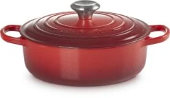 Le Creuset - Gietijzeren - Lage Braadpan - 24cm - Kersenrood 31 Le Creuset - Gietijzeren - Lage Braadpan - 24cm - Kersenrood -Keuken Benodigdheden Winkel 1200x695 6
