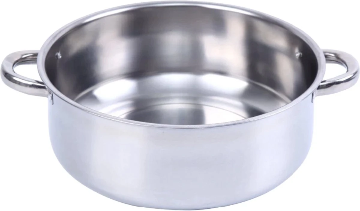 Service96 - Stoompan - 5 Lagen - Roestvrij Staal - Dikke Stoompan - Soeppan - Universele Kookpotten - Voor Inductiekookplaat, Gasfornuis - Kookgerei 5 Service96 - Stoompan - 5 Lagen - Roestvrij Staal - Dikke Stoompan - Soeppan - Universele Kookpotten - Voor Inductiekookplaat, Gasfornuis - Kookgerei - Afbeelding 3