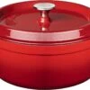 Sola Braadpan Gietijzer - Ø 20 Cm - Oranje/Rood - Gietijzer - Extra Zware Bodem -Keuken Benodigdheden Winkel 1200x735 1