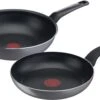 Tefal Easy Plus Pannenset - Koekenpan Ø 24 Cm + Wokpan Ø 28 Cm - Niet Geschikt Voor Inductie -Keuken Benodigdheden Winkel 1200x735