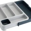 Joseph Joseph Uitschuifbare Bestekbak - Grijs - Sorteervakken & Verstelbaar & Uitschuifbaar -Keuken Benodigdheden Winkel 1200x780