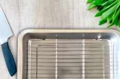 YUGN COMBI Set Braadslede Ovenschaal Combi Braadslee Oven Set - 2x Braadslede Met Rooster Voor Ovengerechten - 36x27x7CM En 40x30x7CM En Inclusief Bakkwast - Cadeau- Cadeautip 21 YUGN COMBI Set Braadslede Ovenschaal Combi Braadslee Oven Set - 2x Braadslede Met Rooster Voor Ovengerechten - 36x27x7CM En 40x30x7CM En Inclusief Bakkwast - Cadeau- Cadeautip -Keuken Benodigdheden Winkel 1200x799 143