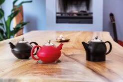 Bredemeijer - Theepot Minuet Santhee 1,4L Mat Zwart - Dubbelwandig -Keuken Benodigdheden Winkel 1200x800 350