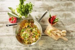 Demeyere Wok - Ø 30 Cm - Vlakke Bodem -Keuken Benodigdheden Winkel 1200x800 69