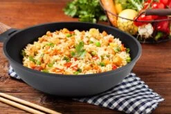 Rosmarino Black Line - Wokpan - Ø30cm - 100% PFAS & PFOA Vrij - Gegoten Aluminium - Non-stick Minerale Coating - Ergonomische Handgreep - Geschikt Voor Alle Warmtebronnen & Vaatwasser -Keuken Benodigdheden Winkel 1200x800 74