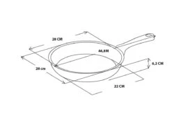 GreenPan Memphis Koekenpan 28cm - Zwart - Inductie - PFAS-vrij 20 GreenPan Memphis Koekenpan 28cm - Zwart - Inductie - PFAS-vrij -Keuken Benodigdheden Winkel 1200x800 99