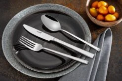 Sola Bestekset Luxor - Modern - 9 Persoons - 90 Delig - Zilverwit Edelstaal 18/10 - RVS - Zilver 9 Sola Bestekset Luxor - Modern - 9 Persoons - 90 Delig - Zilverwit Edelstaal 18/10 - RVS - Zilver -Keuken Benodigdheden Winkel 1200x801