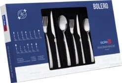 Sola Bestekset Bolero - Economy - 8 Persoons - 70 Delig - Zilver Chroomstaal 18/0 - RVS 7 Sola Bestekset Bolero - Economy - 8 Persoons - 70 Delig - Zilver Chroomstaal 18/0 - RVS -Keuken Benodigdheden Winkel 1200x821