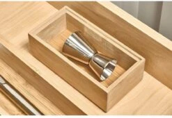 IDesign Bamboe Bakjes Voor Lade Stapelbaar D (15,5 X 30,5 X 5 Cm) - 45 - Stapelbaar & Decoratief -Keuken Benodigdheden Winkel 1200x825