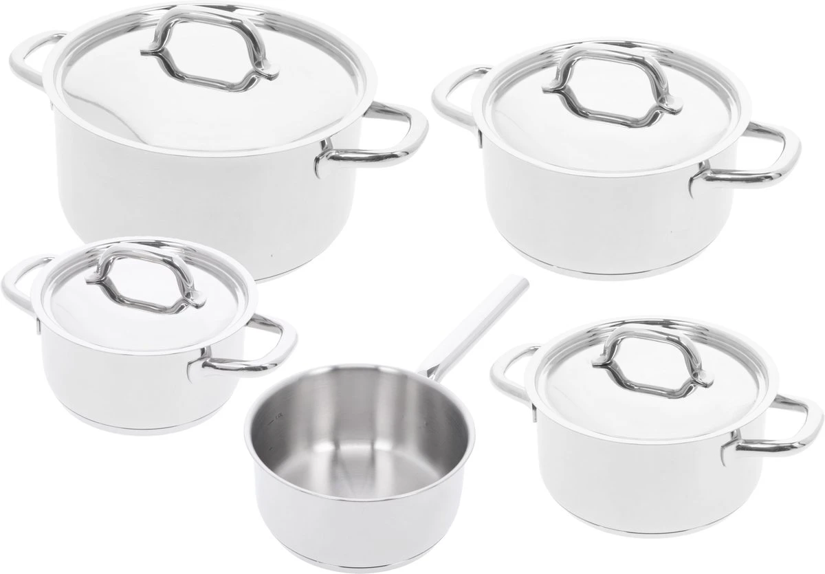 Demeyere Classico 3 Kookpannenset - 5-delig 3 Demeyere Classico 3 Kookpannenset - 5-delig