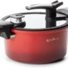 Rosmarino - Snelkookpan Met Glazen Deksel - Zwart - Ø24cm - 5 Liter - 100% PFAS & PFOA Vrij - Aluminium - Pressure Cooker - Non-stick Minerale Coating - Ergonomische Handgrepen - Geschikt Voor Alle Warmtebronnen -Keuken Benodigdheden Winkel 1200x840 3