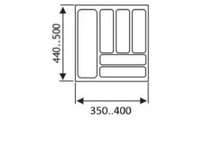 Culinorm Bestekbak - Besteklade - 40 Cm Breed X 50 Cm Diep - Grijs 7 Culinorm Bestekbak - Besteklade - 40 Cm Breed X 50 Cm Diep - Grijs -Keuken Benodigdheden Winkel 1200x850 5