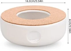 ConBlom Keramische Theepot, Warmer, Theewarmer, Koffiewarmer, Stoofje, Met Kurk-stoofje, Theepot Basis, Theefornuis, Melkwarmer Voor Thuis, Café, Theemelk (zonder Kaars En Theepot) 12 ConBlom Keramische Theepot, Warmer, Theewarmer, Koffiewarmer, Stoofje, Met Kurk-stoofje, Theepot Basis, Theefornuis, Melkwarmer Voor Thuis, Café, Theemelk (zonder Kaars En Theepot) -Keuken Benodigdheden Winkel 1200x855 4