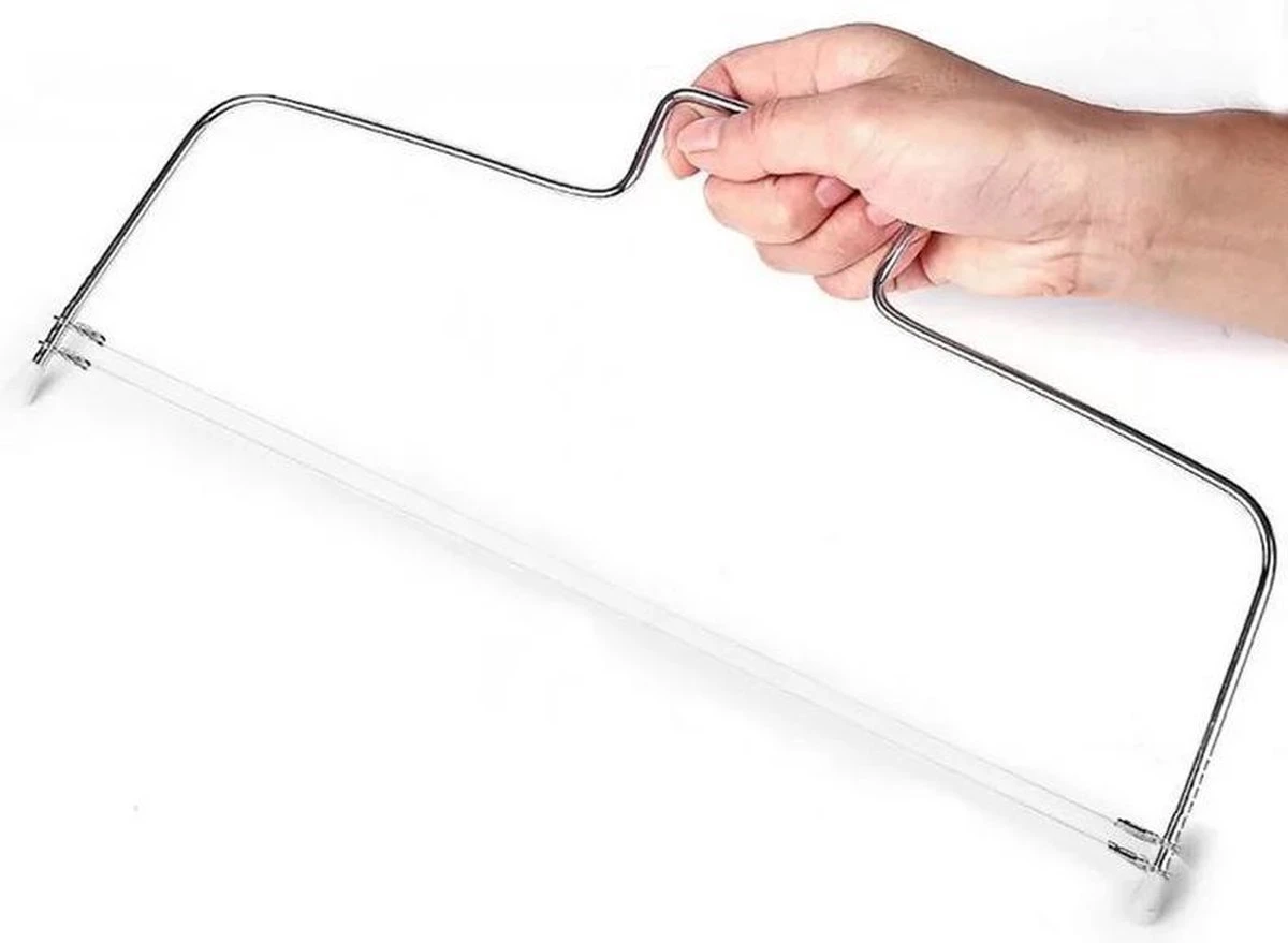 LOUZIR Professionele Taartsnijder - RVS - Taart Zaag - Cake Snijder 6 LOUZIR Professionele Taartsnijder - RVS - Taart Zaag - Cake Snijder - Afbeelding 5