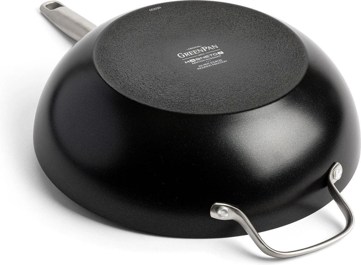 GreenPan Copenhagen Wok Met Extra Handvat 30cm/4.8L 6 GreenPan Copenhagen Wok Met Extra Handvat 30cm/4.8L - Afbeelding 4