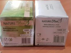 Merkloos NatureStar Wegwerp Houten Roerstaafjes 14 Cm BIO 1000 Stuks In Handige Hygiënische (dispenser)doos -Keuken Benodigdheden Winkel 1200x899 3