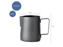 Krumble Melkkannetje 300ml / RVS Melkopschuimkan / Melkkan / Antraciet - Zwart 17 Krumble Melkkannetje 300ml / RVS Melkopschuimkan / Melkkan / Antraciet - Zwart -Keuken Benodigdheden Winkel 1200x900 93