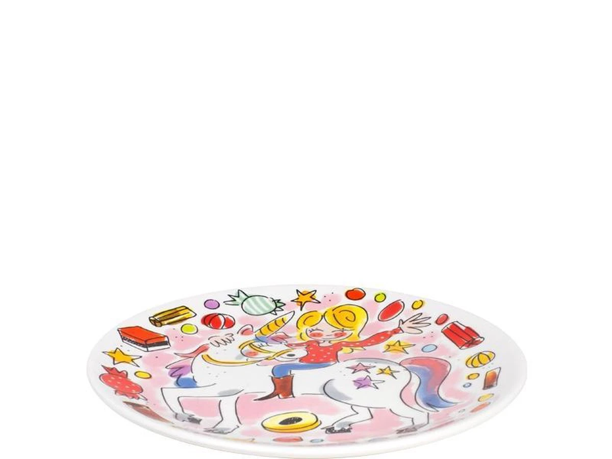 Blond Amsterdam Unicorn Gebaksbord - Ø 18cm 4 Blond Amsterdam Unicorn Gebaksbord - Ø 18cm - Afbeelding 2