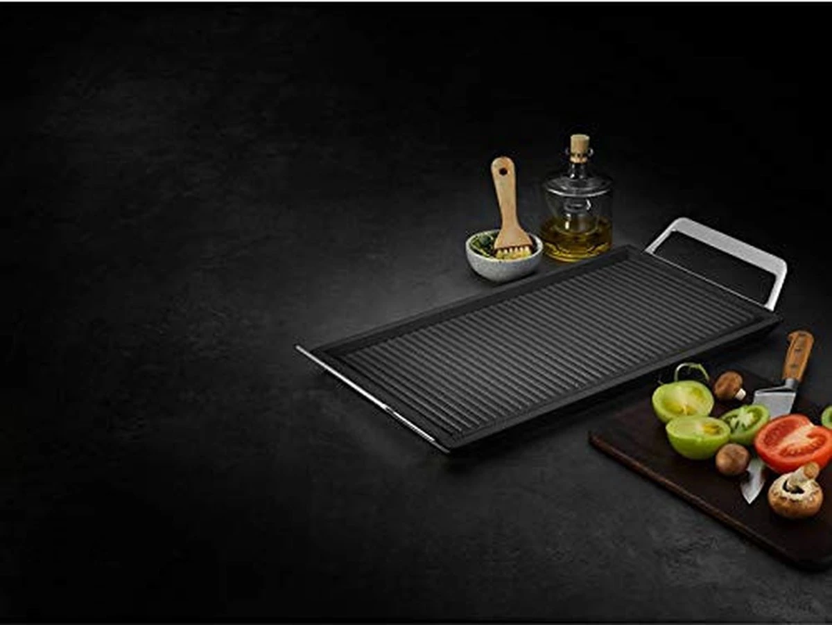 AEG MASTERY COLLECTION Plancha A9HL33 - Grillplaat - Gegoten Aluminium - 22 X 43 Cm 9 AEG MASTERY COLLECTION Plancha A9HL33 - Grillplaat - Gegoten Aluminium - 22 X 43 Cm - Afbeelding 7