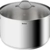 TEFAL B8646404 26 Cm Roestvrijstalen Pan, Alle Branders Inclusief Inductie, 6,5 L, Stevige Handgrepen, Glazen Deksel, Intuition XL 1 TEFAL B8646404 26 Cm Roestvrijstalen Pan, Alle Branders Inclusief Inductie, 6,5 L, Stevige Handgrepen, Glazen Deksel, Intuition XL -Keuken Benodigdheden Winkel 1200x908