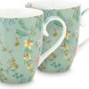 Pip Studio. Set Van 2 Grote Mokken Jolie Flowers Blue 350ml -Keuken Benodigdheden Winkel 1200x911 12