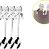 4 Theelepels Hangende Kat - Katten Koffielepel - RVS - Zilverkleurig -Keuken Benodigdheden Winkel 1200x919