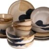 Palmer Serviesset Aquarel Stoneware 6-persoons 24-delig Beige Blauw -Keuken Benodigdheden Winkel 1200x927 7