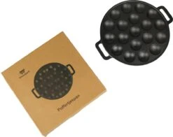 Poffertjespan - Gietijzer - Ø 24 Cm - Poffertjesmaker - 19 Poffertjes - Poffertjespan Inductie 14 Poffertjespan - Gietijzer - Ø 24 Cm - Poffertjesmaker - 19 Poffertjes - Poffertjespan Inductie -Keuken Benodigdheden Winkel 1200x951 2