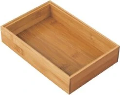 IDesign Bamboe Bakjes Voor Lade Stapelbaar D (15,5 X 30,5 X 5 Cm) - 45 - Stapelbaar & Decoratief -Keuken Benodigdheden Winkel 1200x958 2