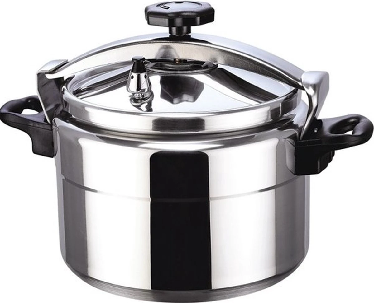 Snelkookpan Pressure Cooker Aluminium 8 Liter - Geschikt Voor Alle Warmtebronnen 3 Snelkookpan Pressure Cooker Aluminium 8 Liter - Geschikt Voor Alle Warmtebronnen