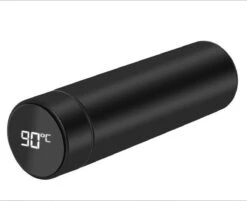 YUNICS® Thermoskan - Met Smart Temperatuur Display - Thermos - Thermosfles - Thermosbeker - Thermofles - Isoleerfles - Travel Mug - RVS - Zwart -Keuken Benodigdheden Winkel 1200x977 7