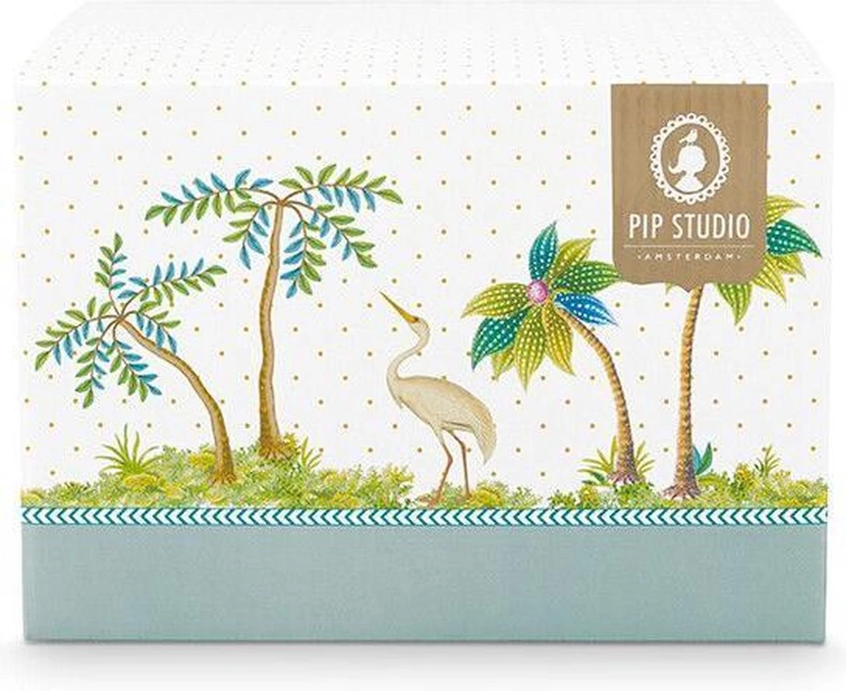 Pip Studio. Set Van 2 Grote Mokken Jolie Flowers Blue 350ml 7 Pip Studio. Set Van 2 Grote Mokken Jolie Flowers Blue 350ml - Afbeelding 5