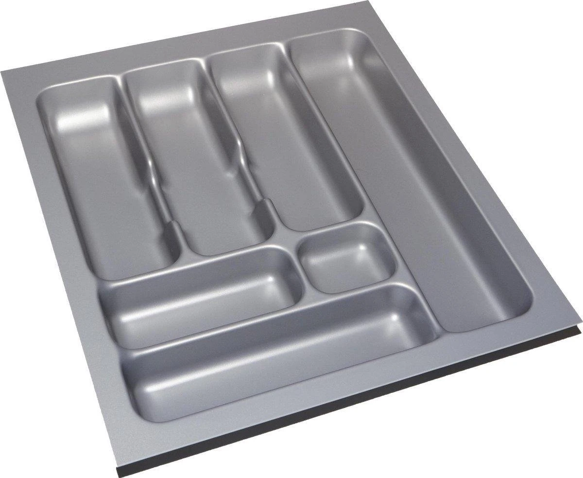 Culinorm Storex Bestekbak - Besteklade 44 Cm Breed X 49 Cm Diep - Grijs 4 Culinorm Storex Bestekbak - Besteklade 44 Cm Breed X 49 Cm Diep - Grijs - Afbeelding 2