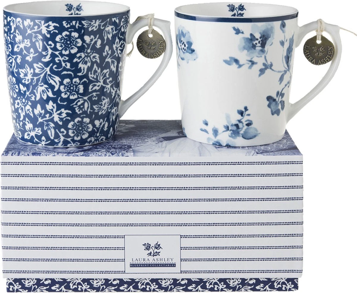 Laura Ashley Sweet Allysum En China Rose - In Geschenkverpakking - Set Van 2 3 Laura Ashley Sweet Allysum En China Rose - In Geschenkverpakking - Set Van 2