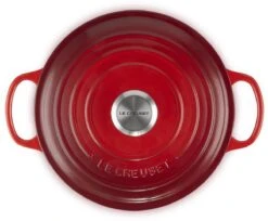 Le Creuset - Gietijzeren - Lage Braadpan - 24cm - Kersenrood 29 Le Creuset - Gietijzeren - Lage Braadpan - 24cm - Kersenrood -Keuken Benodigdheden Winkel 1200x989 2