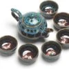 Merkloos Chinese Kung Fu Theeset Keramiek - Theepot Met 6 Kopjes - Koi Karper Design - Blauw 2 Merkloos Chinese Kung Fu Theeset Keramiek - Theepot Met 6 Kopjes - Koi Karper Design - Blauw -Keuken Benodigdheden Winkel 1200x990 2