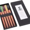 Chopsticks - Hout - 5 Paar - 22,5 Cm - Japanse Stijl - Sushi Giftset 1 Chopsticks - Hout - 5 Paar - 22,5 Cm - Japanse Stijl - Sushi Giftset -Keuken Benodigdheden Winkel 1200x992 2