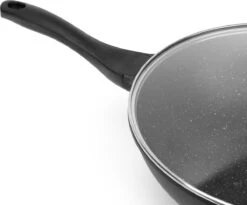 Swiss Pro+ - Marmeren Wokpan - Ø 32 Cm - Geschikt Voor Alle Warmtebronnen -Keuken Benodigdheden Winkel 1200x997 3