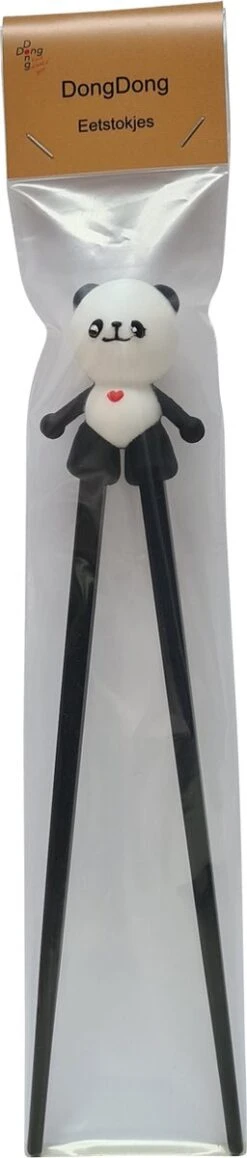 DongDong - Eetstokjes Voor Kinderen - Pandabeer Motief - 22.5 Cm - Zwart Wit 9 DongDong - Eetstokjes Voor Kinderen - Pandabeer Motief - 22.5 Cm - Zwart Wit -Keuken Benodigdheden Winkel 256x1200