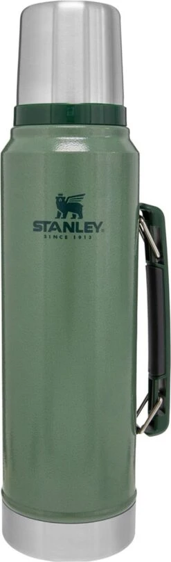 Stanley The Legendary Classic Bottle 1,00L - Thermosfles - Hammertone Green -Keuken Benodigdheden Winkel 367x1200