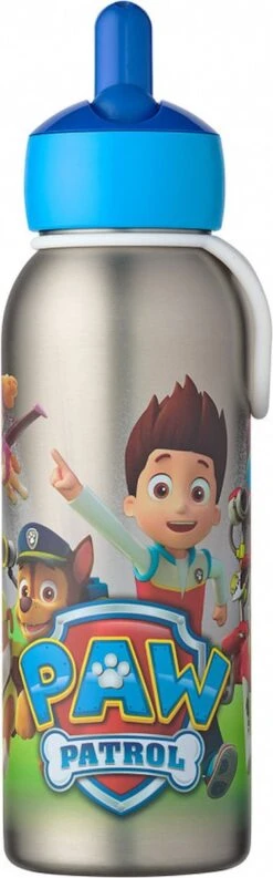 Mepal PAW Patrol - Thermofles - Isoleerfles Flip-up Campus - 350ml – Houdt Tot 9 Uur Warm En Tot 12 Uur Koud – Waterfles Met Rietje – Drinkfles Voor Kinderen -Keuken Benodigdheden Winkel 374x1200