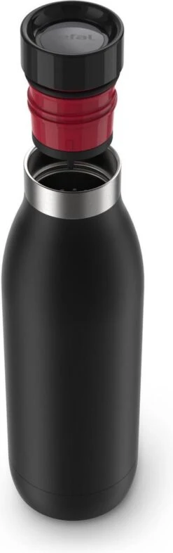 Tefal Bludrop Basic Thermosfles - Zwart 12 Tefal Bludrop Basic Thermosfles - Zwart -Keuken Benodigdheden Winkel 377x1200