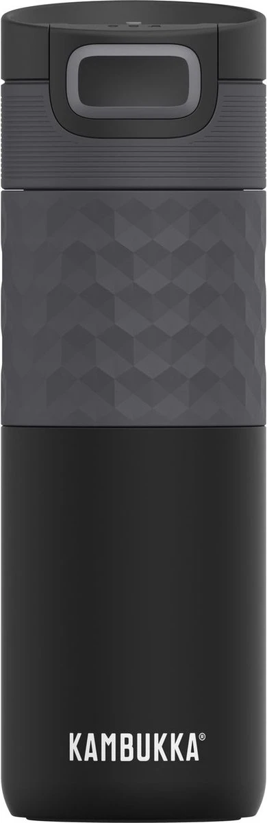 Kambukka Etna Grip Thermosbeker 500 Ml - Makkelijk Reinigen - Lekvrije Koffiebeker - Zwart 14 Kambukka Etna Grip Thermosbeker 500 Ml - Makkelijk Reinigen - Lekvrije Koffiebeker - Zwart - Afbeelding 12