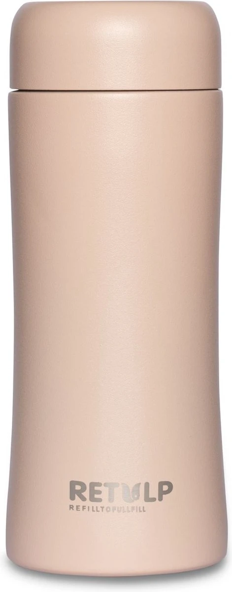 Retulp - Tumbler Thermosbeker – Champagne Pink – 300 Ml - Thermosfles - Roze 12 Retulp - Tumbler Thermosbeker – Champagne Pink – 300 Ml - Thermosfles - Roze - Afbeelding 10