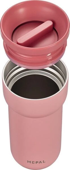Mepal Isoleerbeker Ellipse 375 Ml – Houdt Je Drankje 4 Uur Warm En 8 Uur Koud – Nordic Pink – Koffiebeker To Go – Lekdicht – Thermosbeker -Keuken Benodigdheden Winkel 498x1200 1