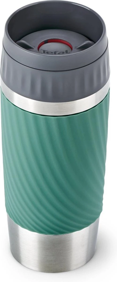 Tefal Travel Mug Easy Twist Thermobeker - Groen - 0,36 Liter 14 Tefal Travel Mug Easy Twist Thermobeker - Groen - 0,36 Liter - Afbeelding 12